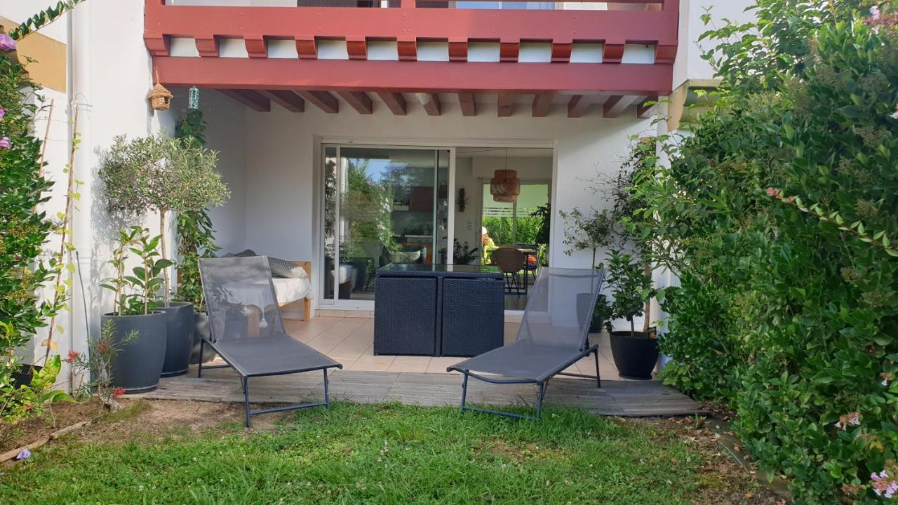 Superbe appartement avec jardin Bidart Biarritz Extérieur photo