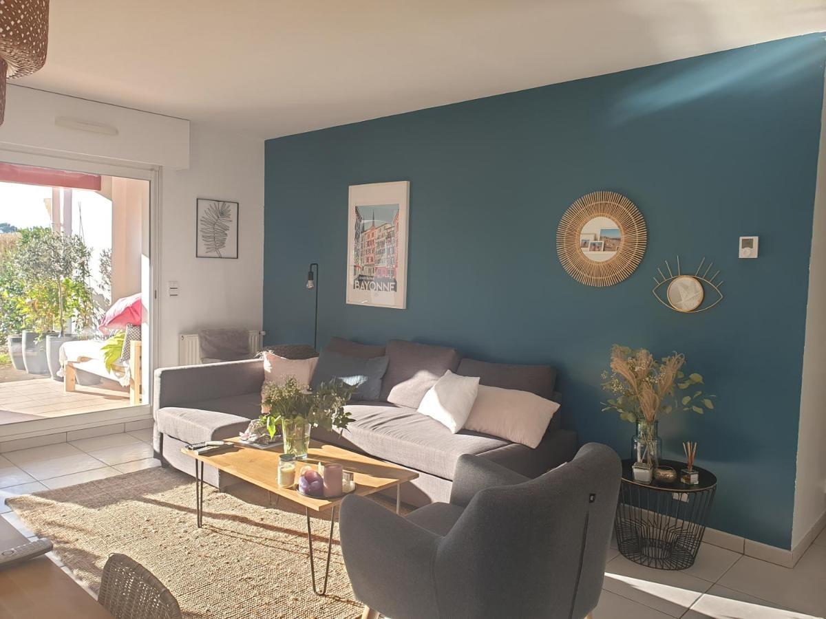 Superbe appartement avec jardin Bidart Biarritz Extérieur photo